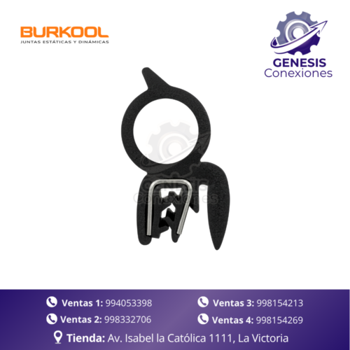 Burlete maletera con pestaña BURKOOL (PBG 374)