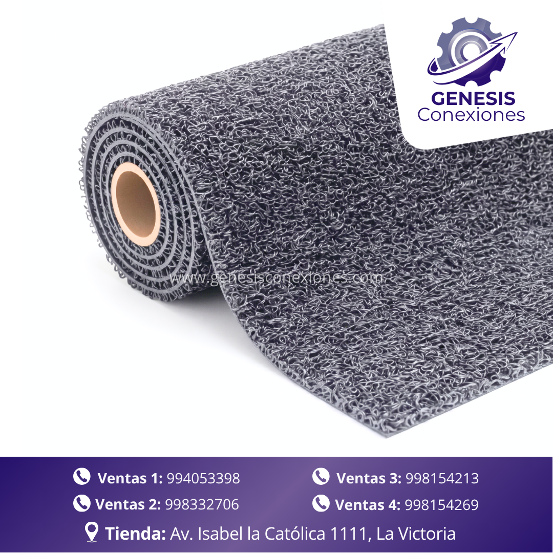 Alfombra Atrapamugre PVC Gris (ALFAM 120G)