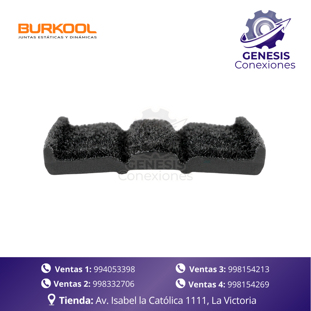 Corredera platina colisa BURKOOL (PCF 717)