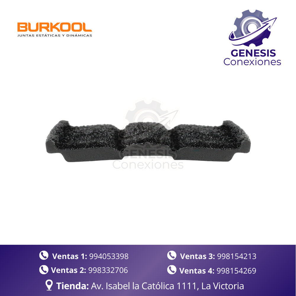 Corredera platina colisa BURKOOL (PCF 736)
