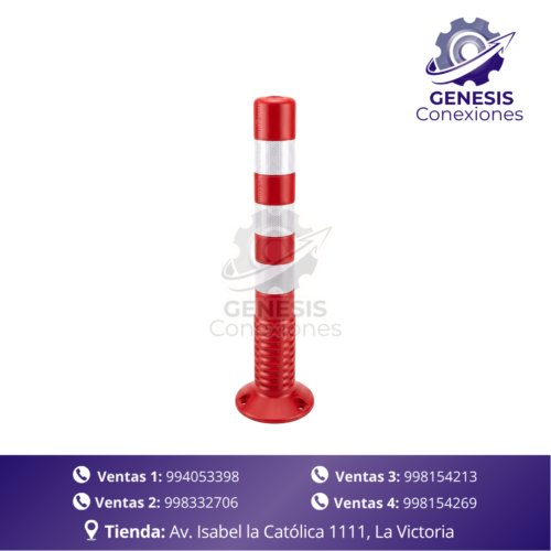 Poste Delimitador Rojo (TI 19-2)