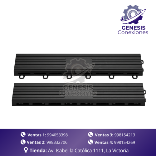 Rampa de Terminación Modular de Polipropileno Negro (RAMODRE 100N)